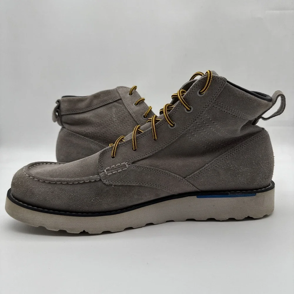 Nike ACG Kingman Moc Toe Gray Suede Chukka Boots 525387-014 Size 13